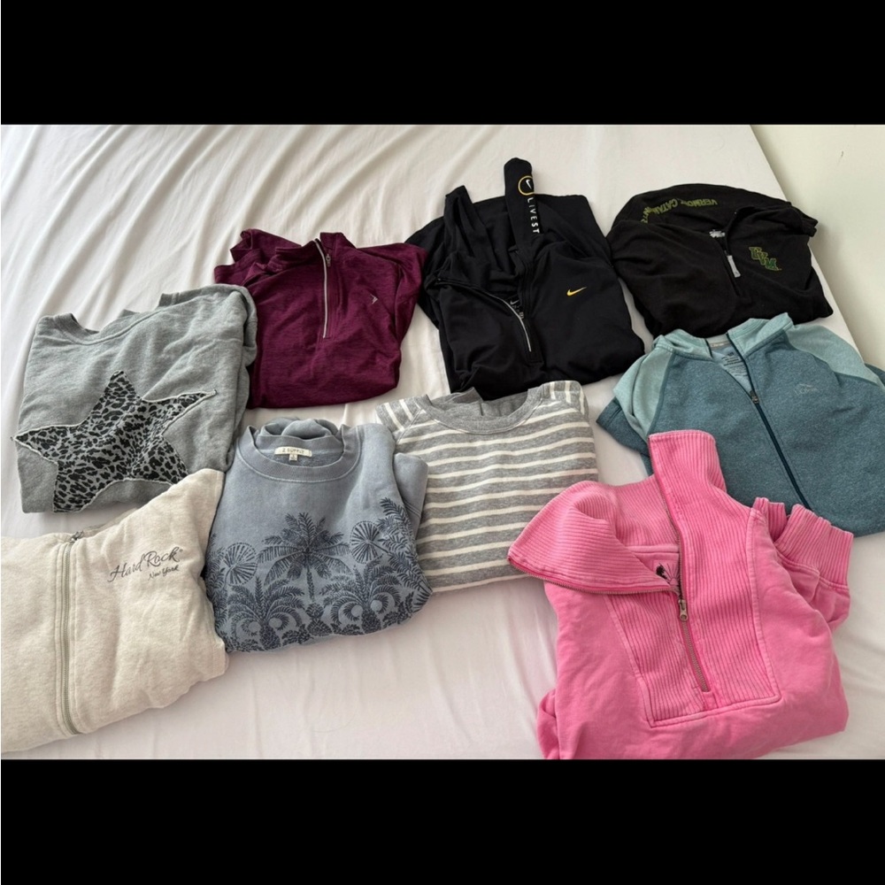 Sweater and zip up bundle